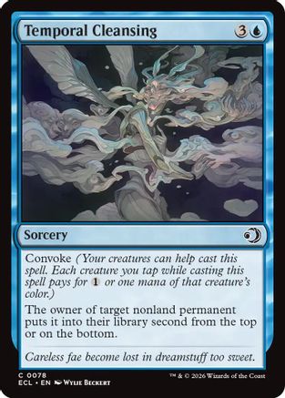 Temporal Cleansing (ECL-078) - Lorwyn Eclipsed Foil