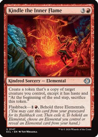 Kindle the Inner Flame (ECL-147) - Lorwyn Eclipsed Foil