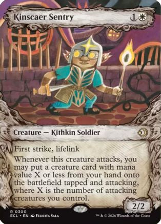 Kinscaer Sentry (Showcase) (ECL-300) - Lorwyn Eclipsed