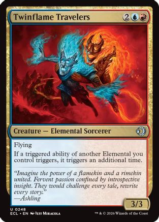 Twinflame Travelers (ECL-248) - Lorwyn Eclipsed