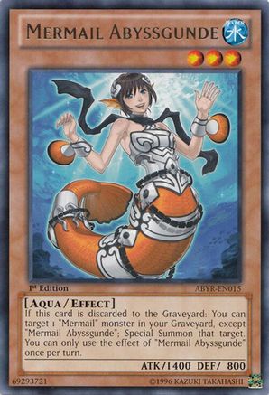 Mermail Abyssgunde (ABYR-EN015) - Abyss Rising 1st Edition