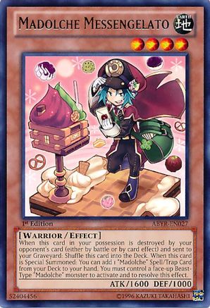 Madolche Messengelato (ABYR-EN027) - Abyss Rising 1st Edition