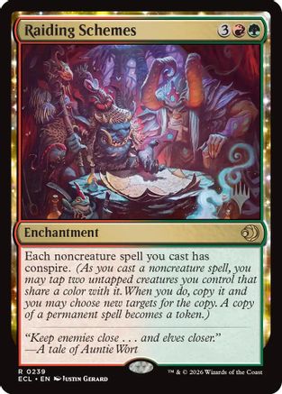 Raiding Schemes (PPECL-239) - Promo Pack: Lorwyn Eclipsed