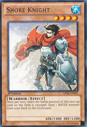Shore Knight (ABYR-EN032) - Abyss Rising 1st Edition