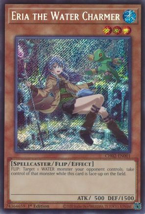 Eria the Water Charmer (CH02-EN001) - THE CHRONICLES DECK: Spirit Charmers (All-Foil Edition) 1st Edition