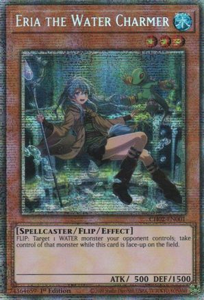 Eria the Water Charmer (Starlight Rare) (CH02-EN001) - THE CHRONICLES DECK: Spirit Charmers (All-Foil Edition) 1st Edition