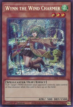 Wynn the Wind Charmer (CH02-EN003) - THE CHRONICLES DECK: Spirit Charmers (All-Foil Edition) 1st Edition