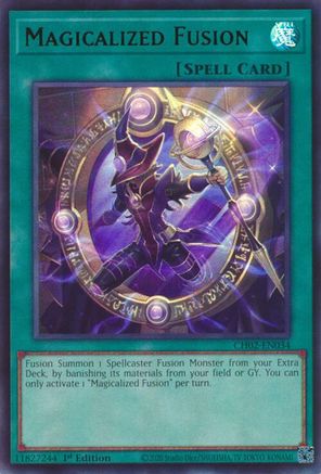 Magicalized Fusion (CH02-EN034) - THE CHRONICLES DECK: Spirit Charmers (All-Foil Edition) 1st Edition