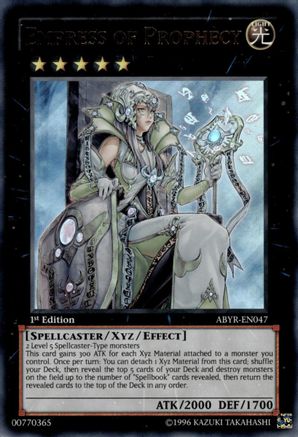 Empress of Prophecy (ABYR-EN047) - Abyss Rising 1st Edition