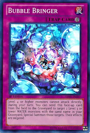 Bubble Bringer (ABYR-EN067) - Abyss Rising 1st Edition