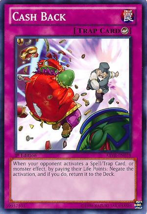 Cash Back (ABYR-EN078) - Abyss Rising 1st Edition