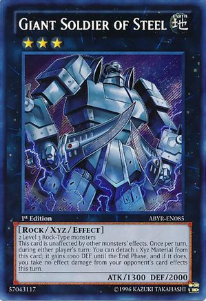 Giant Soldier of Steel (ABYR-EN085) - Abyss Rising 1st Edition