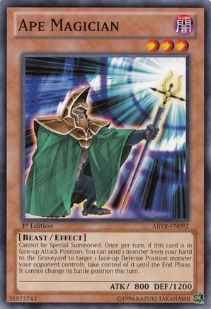 Ape Magician (ABYR-EN092) - Abyss Rising 1st Edition