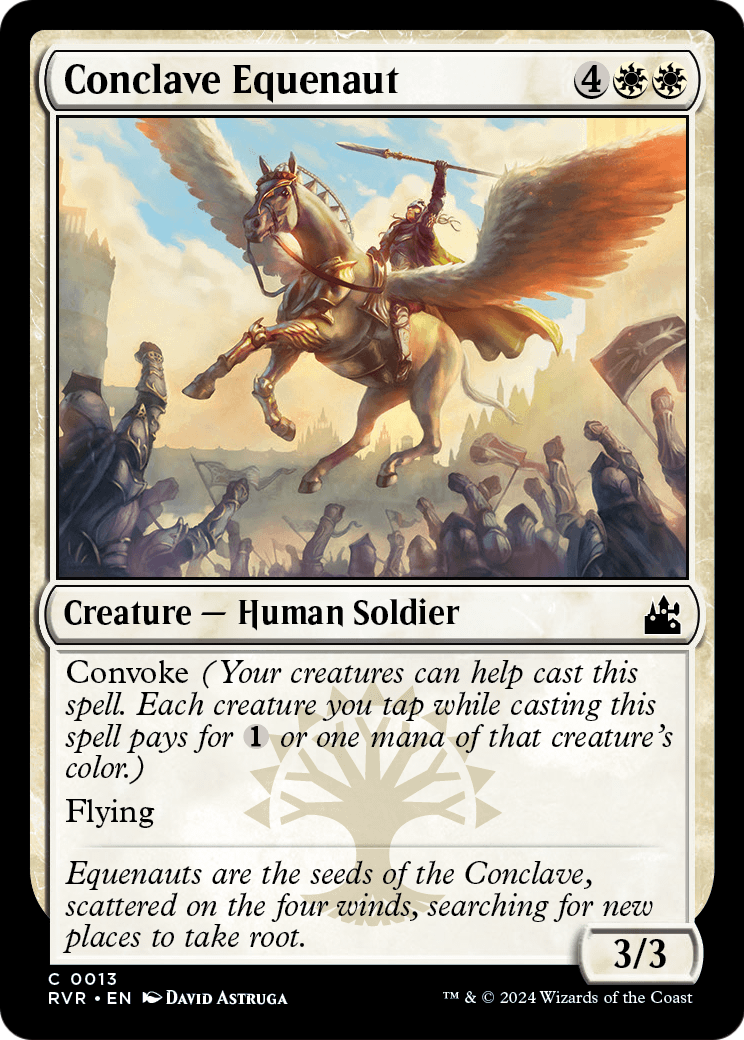 Conclave Equenaut (RVR-013) - Ravnica Remastered Foil