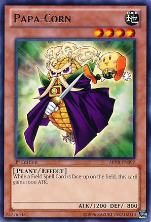 Papa-Corn (ABYR-EN097) - Abyss Rising 1st Edition