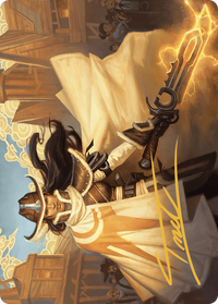 Omenport Vigilante // Omenport Vigilante (AOTJ-003) - Outlaws of Thunder Junction Art Series (Borderless)