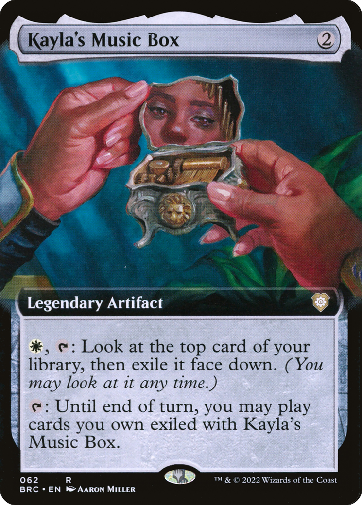 Kayla's Music Box (Extended Art) (BRC-062) - The Brothers' War Commander: (Extended Art)