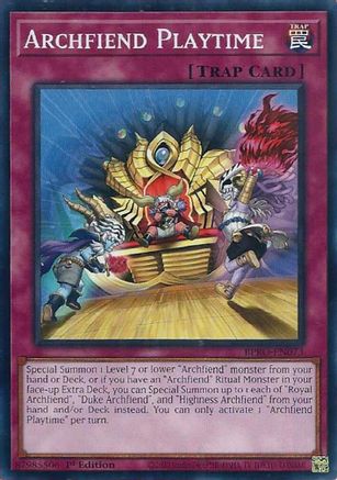 Archfiend Playtime (BPRO-EN073) - Burst Protocol 1st Edition
