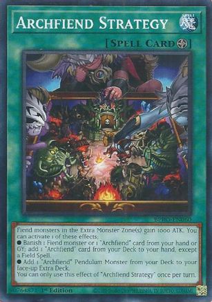 Archfiend Strategy (BPRO-EN060) - Burst Protocol 1st Edition