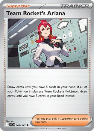 Team Rocket's Ariana 202  ME Ascended Heroes - Uncommon