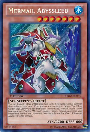 Mermail Abyssleed (CBLZ-EN034) - Cosmo Blazer 1st Edition