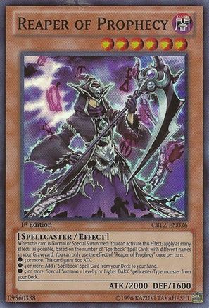 Reaper of Prophecy (CBLZ-EN036) - Cosmo Blazer 1st Edition