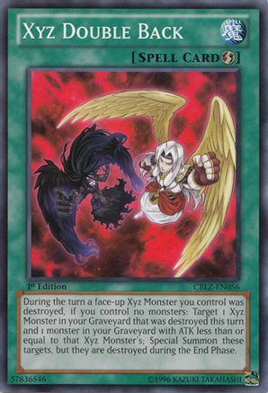 Xyz Double Back (CBLZ-EN056) - Cosmo Blazer Unlimited