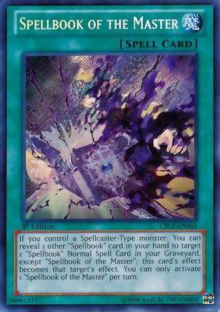 Spellbook of the Master (CBLZ-EN062) - Cosmo Blazer Unlimited
