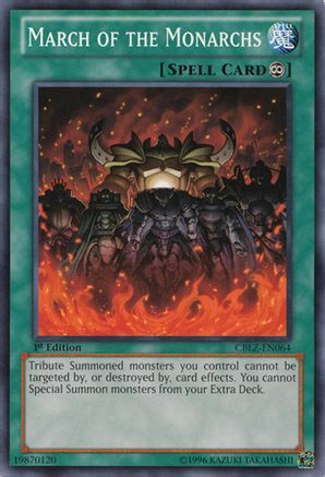 March of the Monarchs (CBLZ-EN064) - Cosmo Blazer 1st Edition