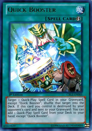 Quick Booster (CBLZ-EN065) - Cosmo Blazer 1st Edition