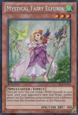 Mystical Fairy Elfuria (CBLZ-EN085) - Cosmo Blazer 1st Edition