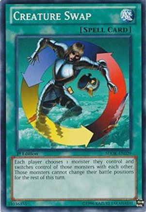 Creature Swap (SDOK-EN029) - Structure Deck: Onslaught of the Fire Kings 1st Edition