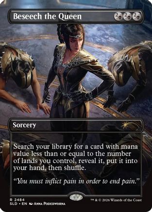 Beseech the Queen (SLD-2484) - Secret Lair Drop Series Foil