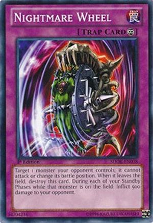 Nightmare Wheel (SDOK-EN038) - Structure Deck: Onslaught of the Fire Kings 1st Edition