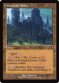 Westvale Abbey (Retro Frame) (INR-474) - Innistrad Remastered Foil