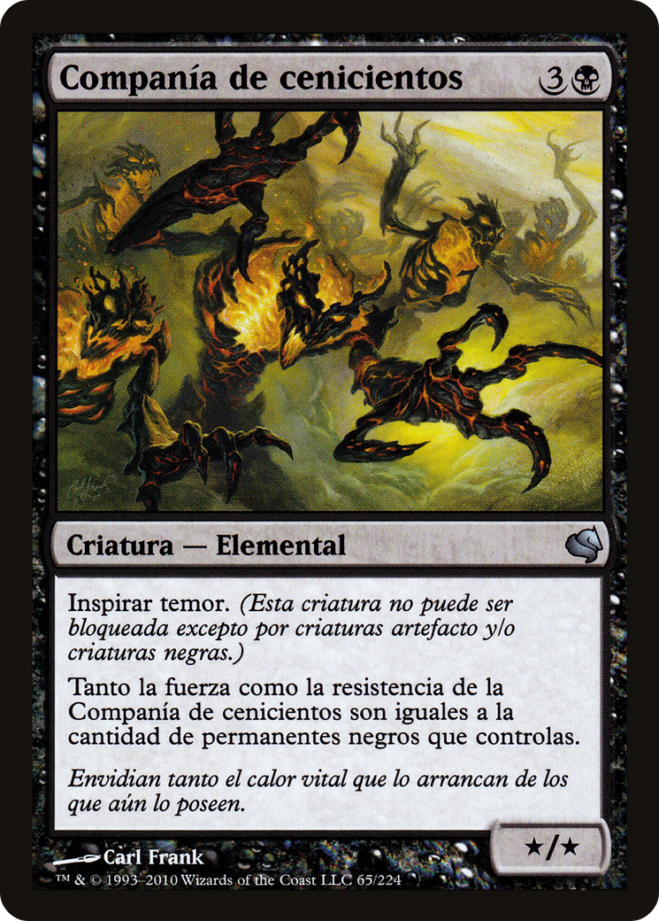 Crowd of Cinders (Spanish) - "Compania de cenicientos" (PS11-065) - Salvat 2011