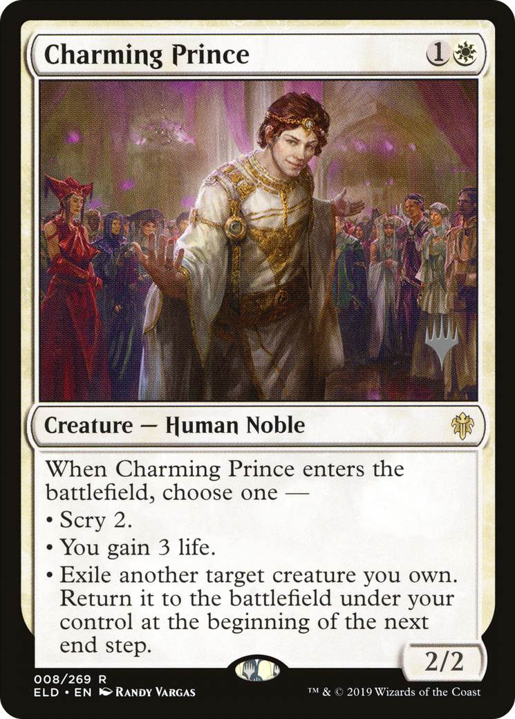 Charming Prince (PPELD-008) - Throne of Eldraine Promos Foil