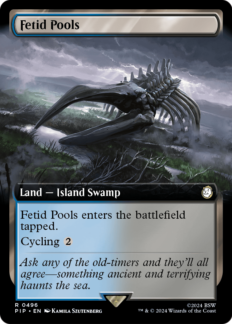 Fetid Pools (Extended Art) (PIP-496) - Fallout: (Extended Art) Foil