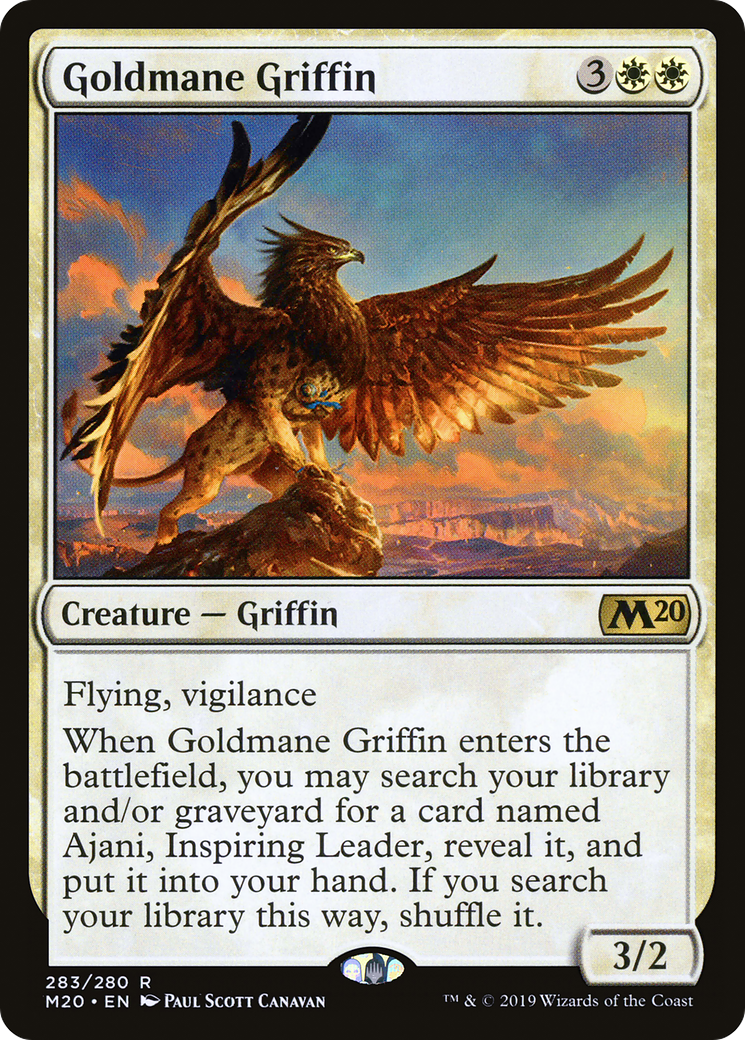 Goldmane Griffin (M20-283) - Core Set 2020