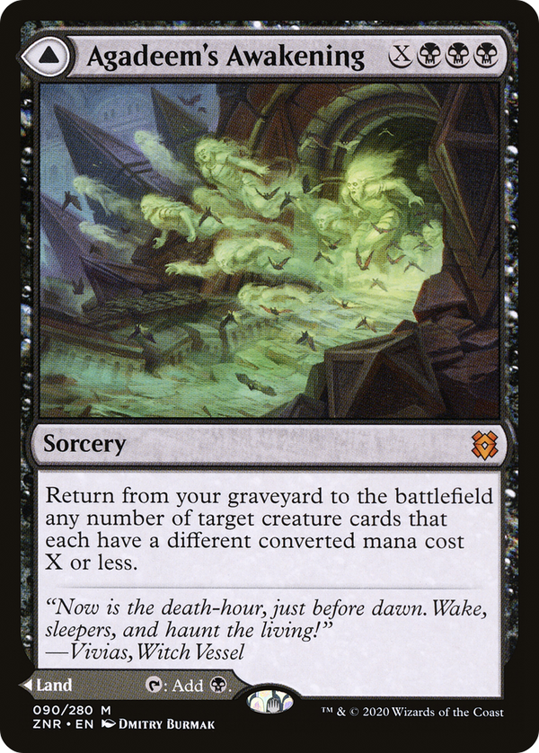 Agadeem's Awakening (ZNR-090) - Zendikar Rising Foil