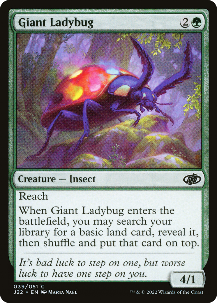Giant Ladybug (J22-039) - Jumpstart 2022