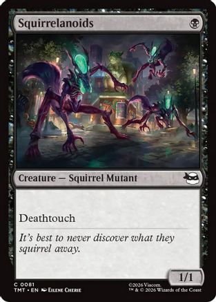 Squirrelanoids (TMT-081) - Teenage Mutant Ninja Turtles Foil