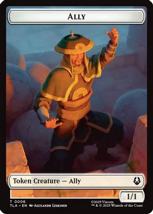 Ally (0006) // Bear Double-Sided Tokens (TLA-6 // 12) - Avatar: The Last Airbender