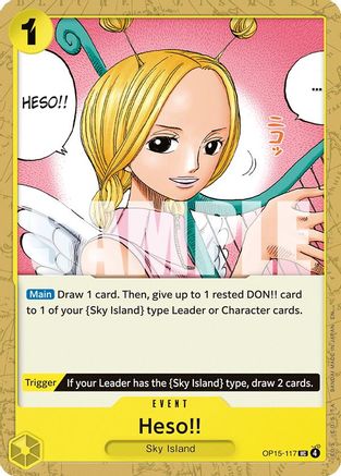 Heso!! (OP15-117) - Adventure on Kami's Island