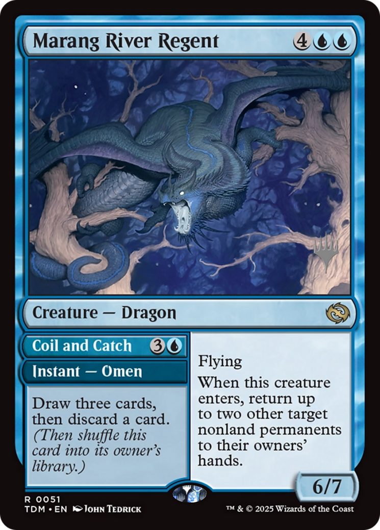 Marang River Regent (PPTDM-051) - Promo Pack: Tarkir: Dragonstorm Foil