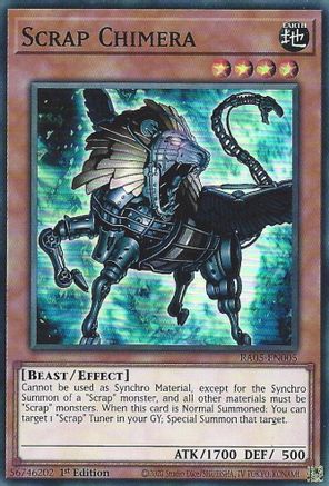 Scrap Chimera (RA05-EN005) - Rarity Collection 5 1st Edition
