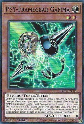 PSY-Framegear Gamma (RA05-EN006) - Rarity Collection 5 1st Edition