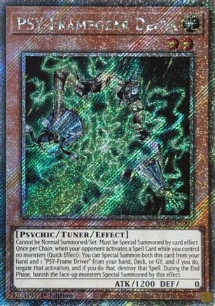 PSY-Framegear Delta (Platinum Secret Rare) (RA05-EN007) - Rarity Collection 5 1st Edition