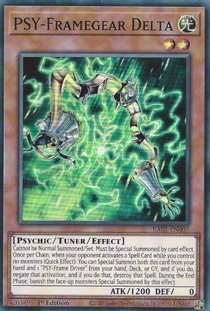 PSY-Framegear Delta (RA05-EN007) - Rarity Collection 5 1st Edition