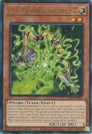 PSY-Framegear Delta (Ultimate Rare) (RA05-EN007) - Rarity Collection 5 1st Edition